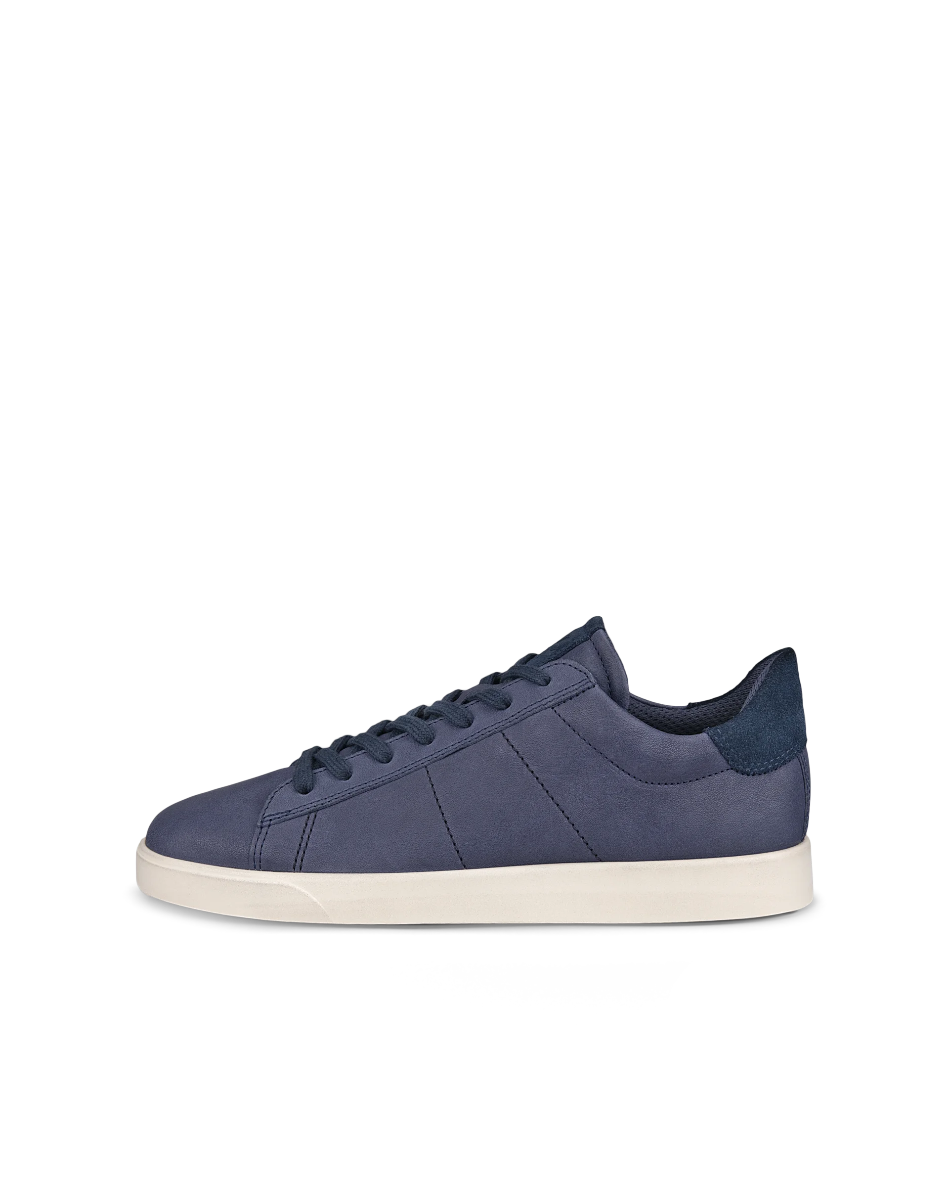 ECCO STREET LITE M Herren Ledersneaker Blau