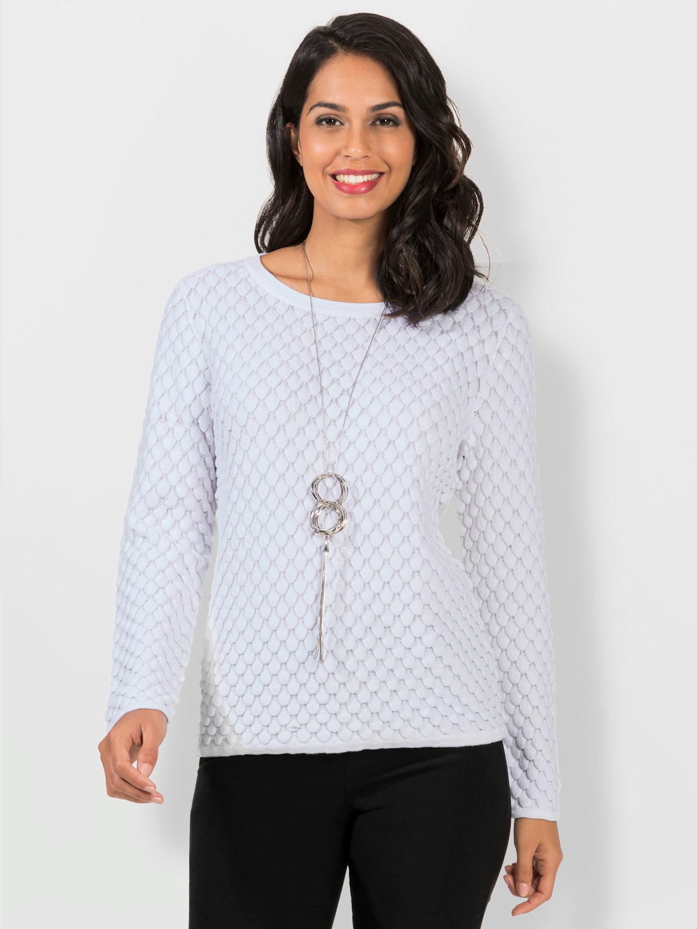 Pull en tricot 60% coton