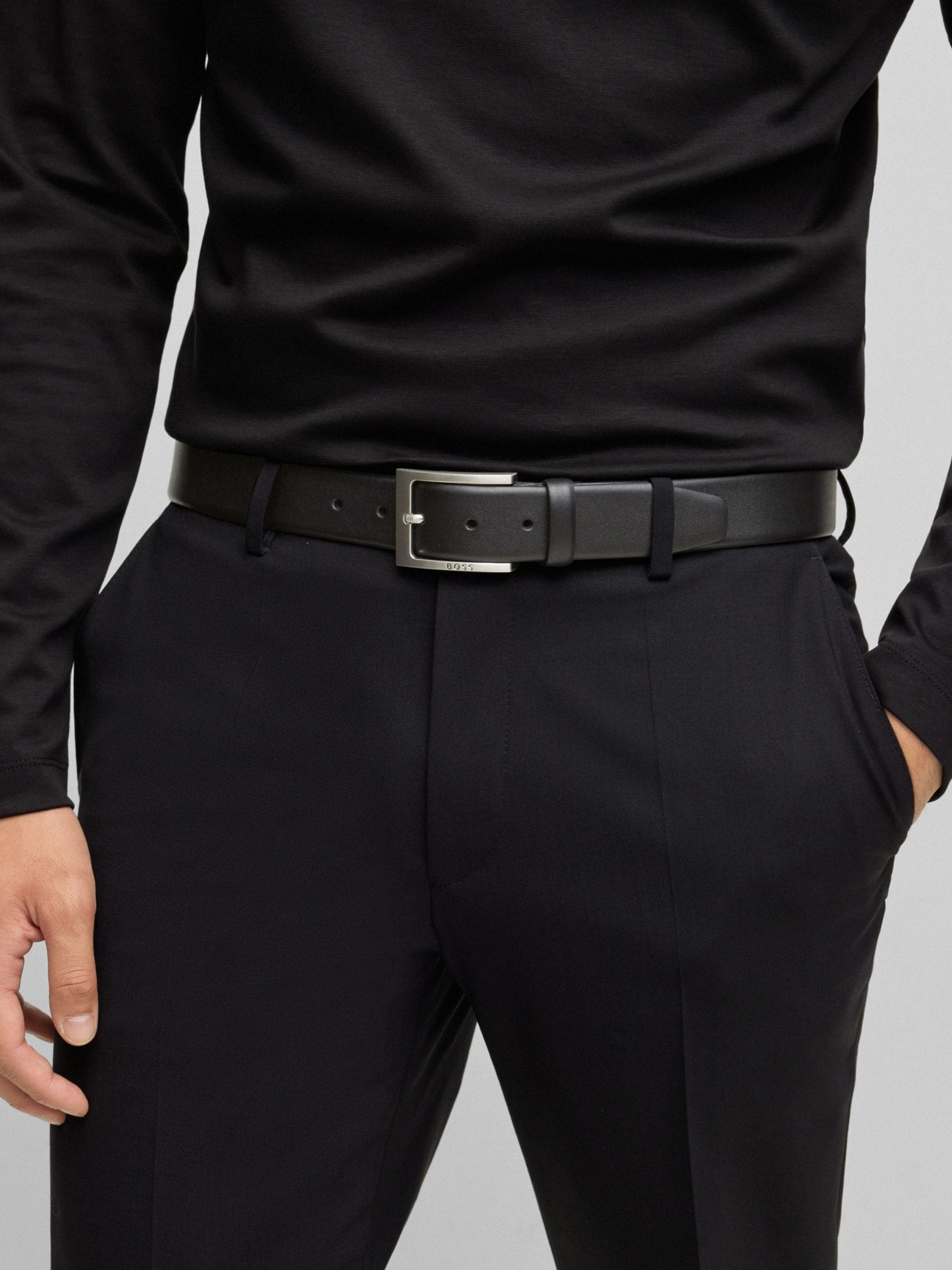 BOSS Barnabie Leather Belt