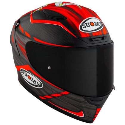 Casque Suomy TX-PRO CARBON - JOHNSON REPLICA - Rouge / Noir