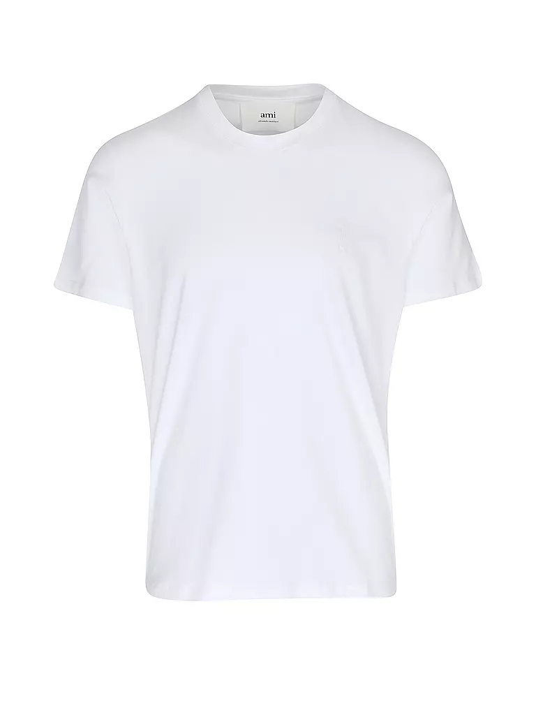 AMI PARIS T-Shirt weiss