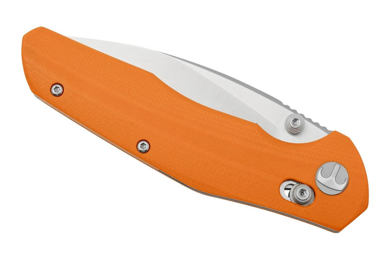 Bestechman Ronan BMK02C Orange G10, Satin, zakmes