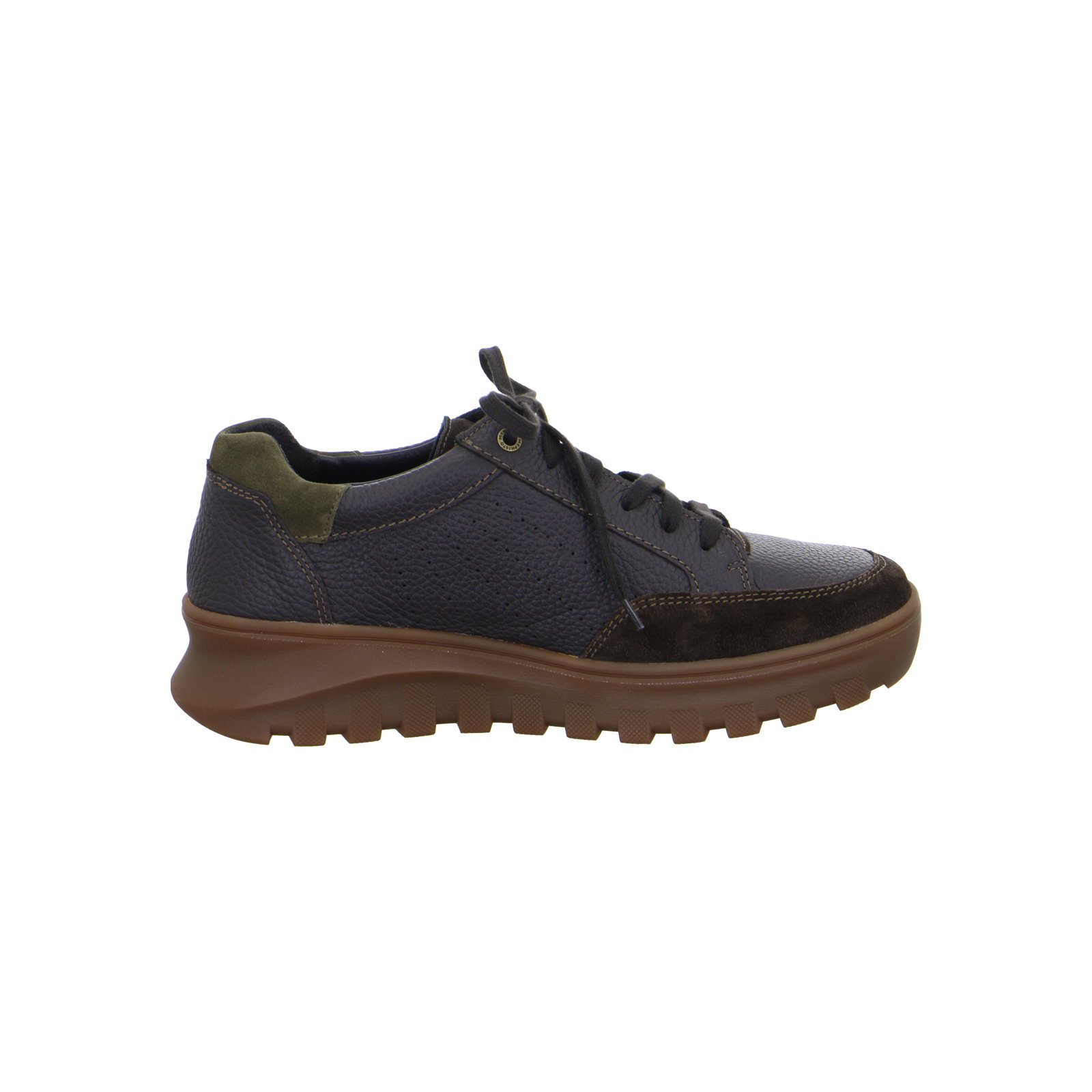 Mephisto chausures lacet Flynn marron foncé