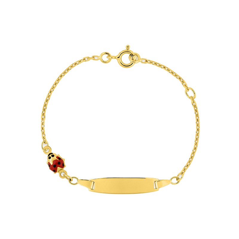 Gourmette Enfant - Or 18 Carats - Longueur : 14 cm