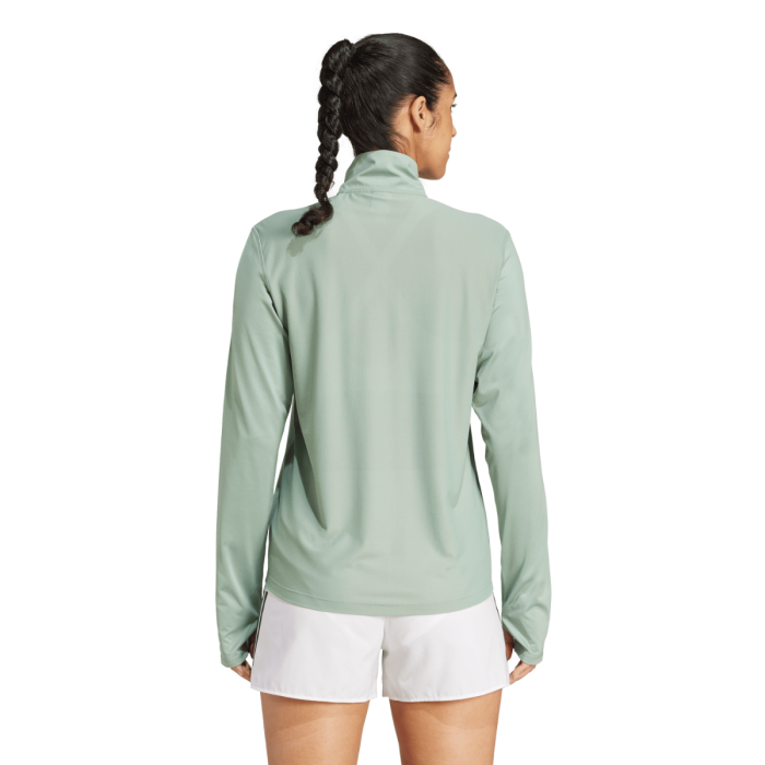 adidas Dame Trøjer Own The Run Half-Zip Grøn