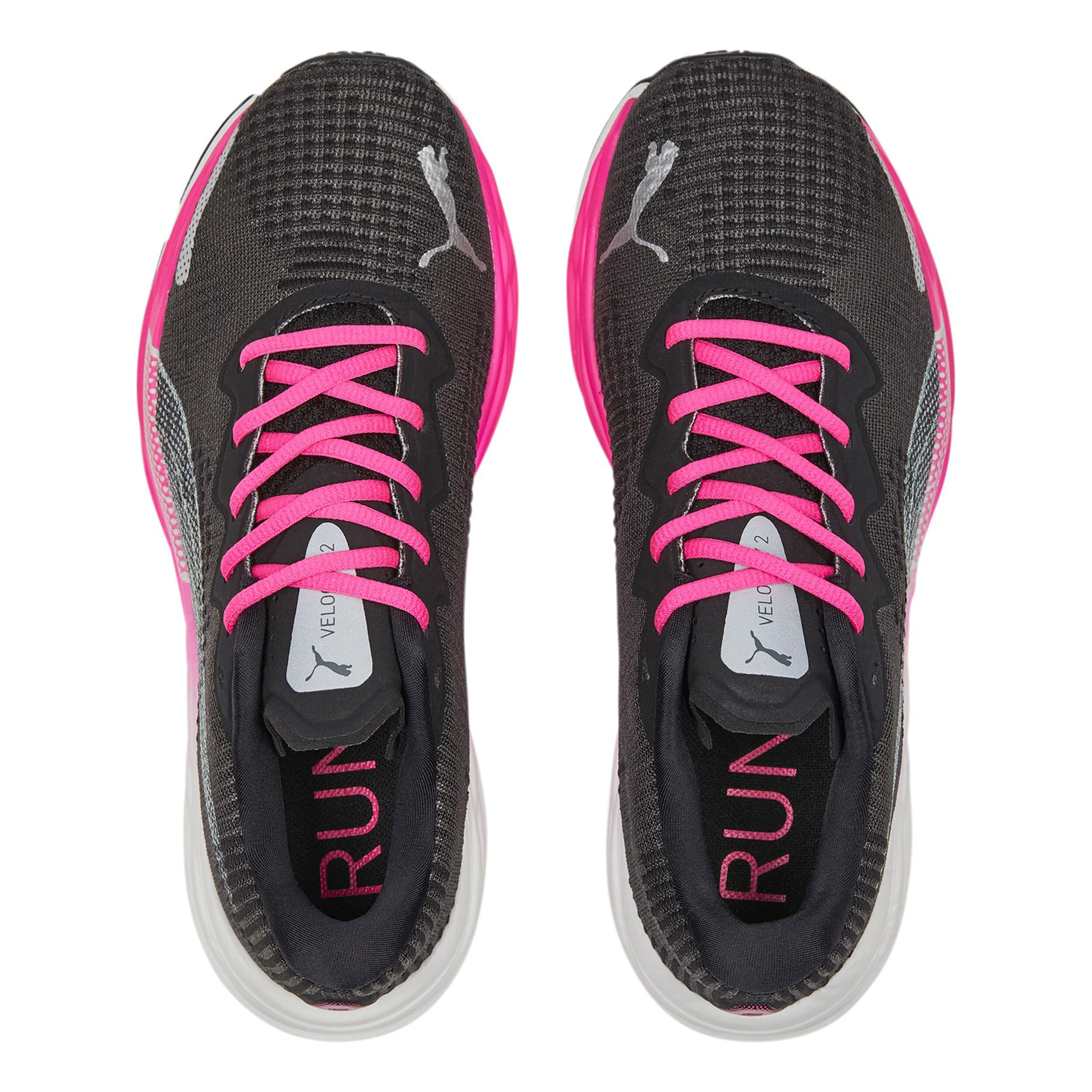Puma Velocity Nitro 2 Fade Chaussure De Running Sans Stabilisateurs Femmes - Noir , Gris