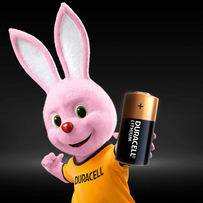 Duracell 123 - Pack de 2 piles bâton Lithium CR123, CR17345 - 3V