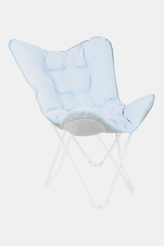 Bo-Camp Bo-Camp Pastel Vlinderstoel Murat Blauw