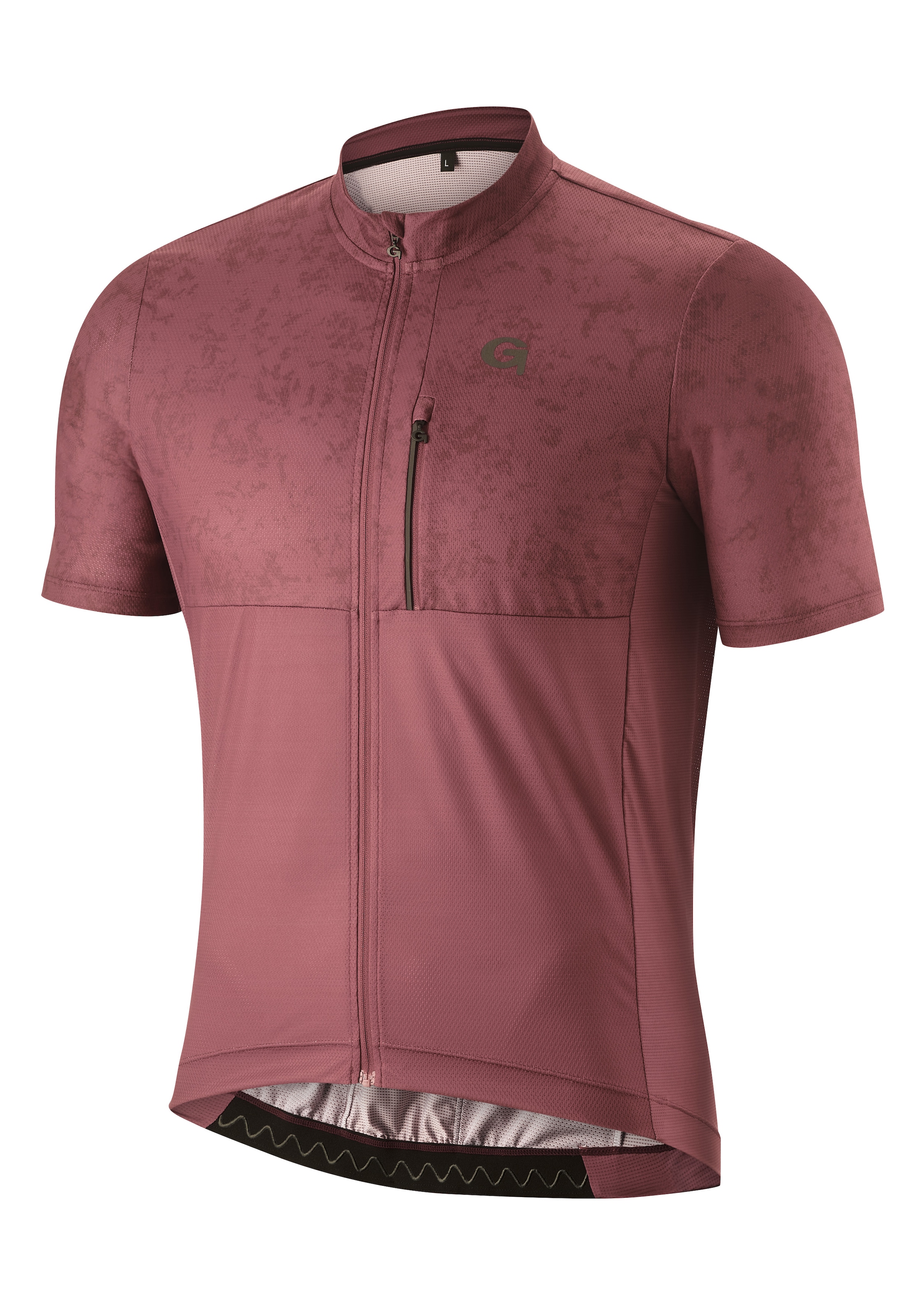 Gonso Radtrikot »PRESEGNO«, Herren Radshirt kurzarm, atmungsaktives Fahrradtrikot mit Rückentasche