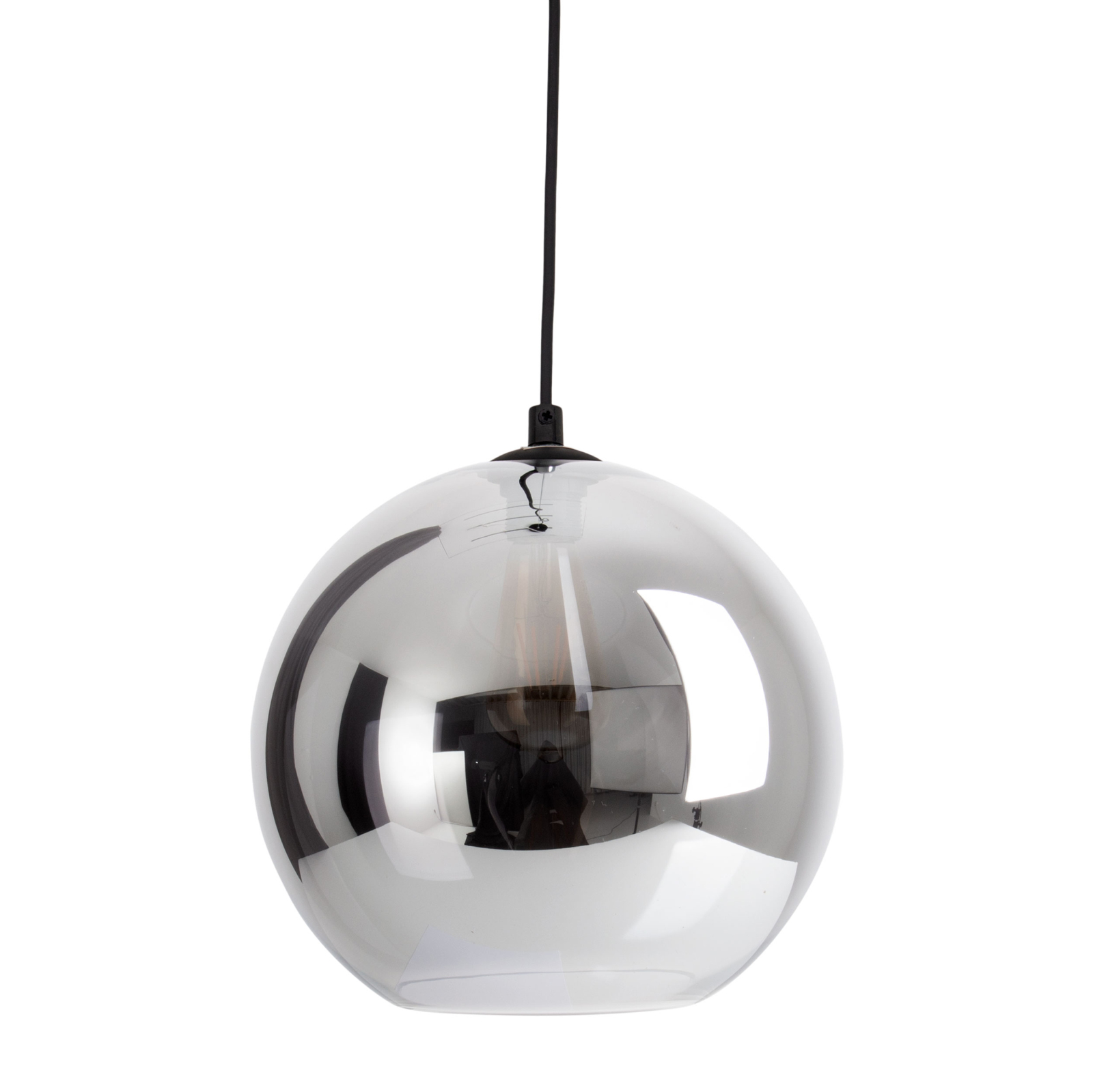 Pendelleuchte VASO - smoke-anthrazit-schwarz - Ø 25 cm