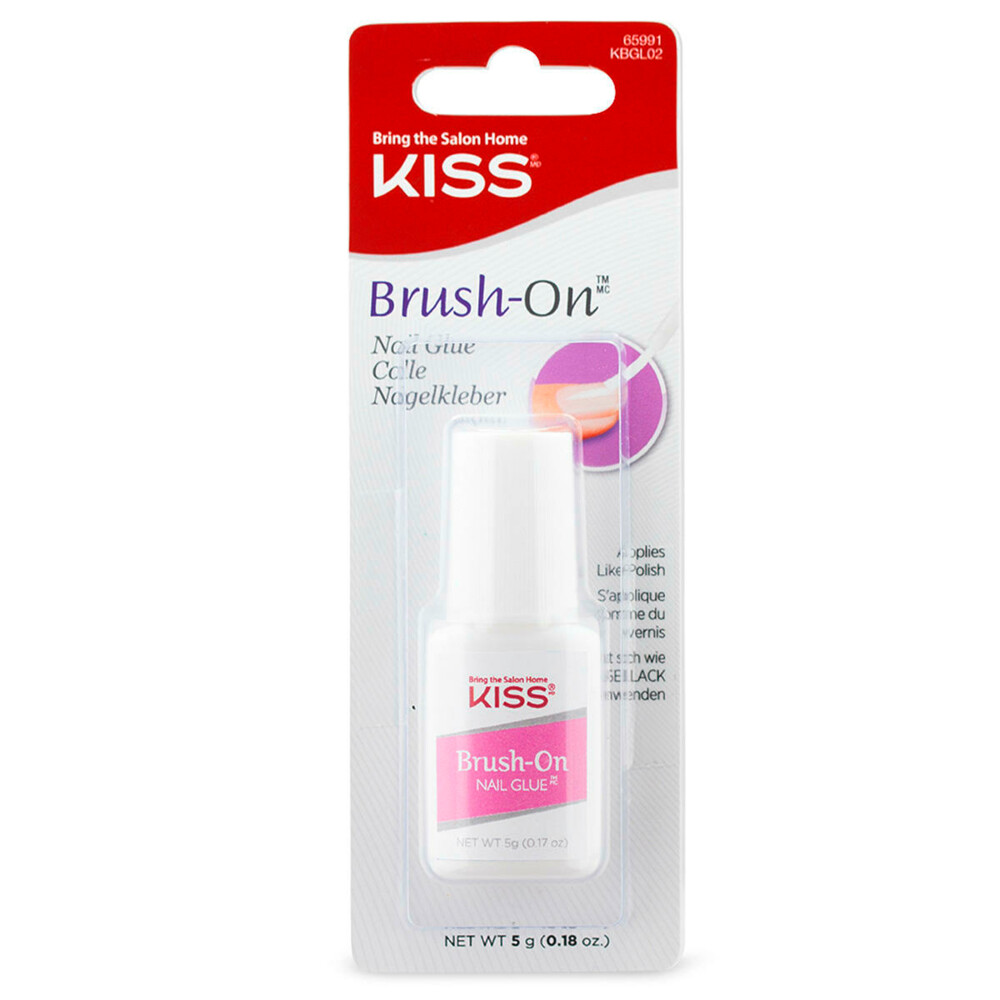 Kiss Nagellijm Brush On5 gr