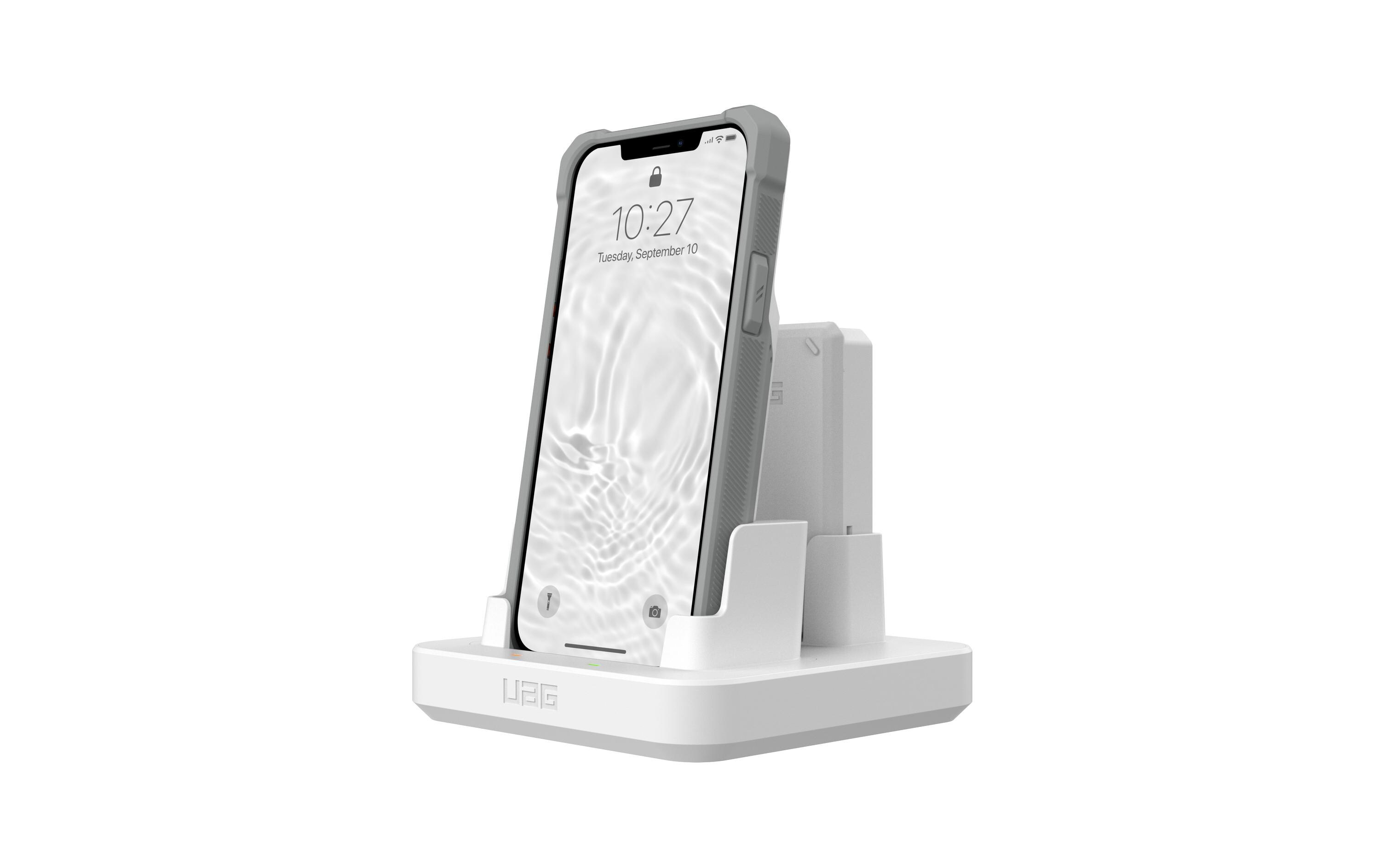 Ladestation Workflow Case Charge Cradle Weiss<br>Ladestation zum Laden von IPhone