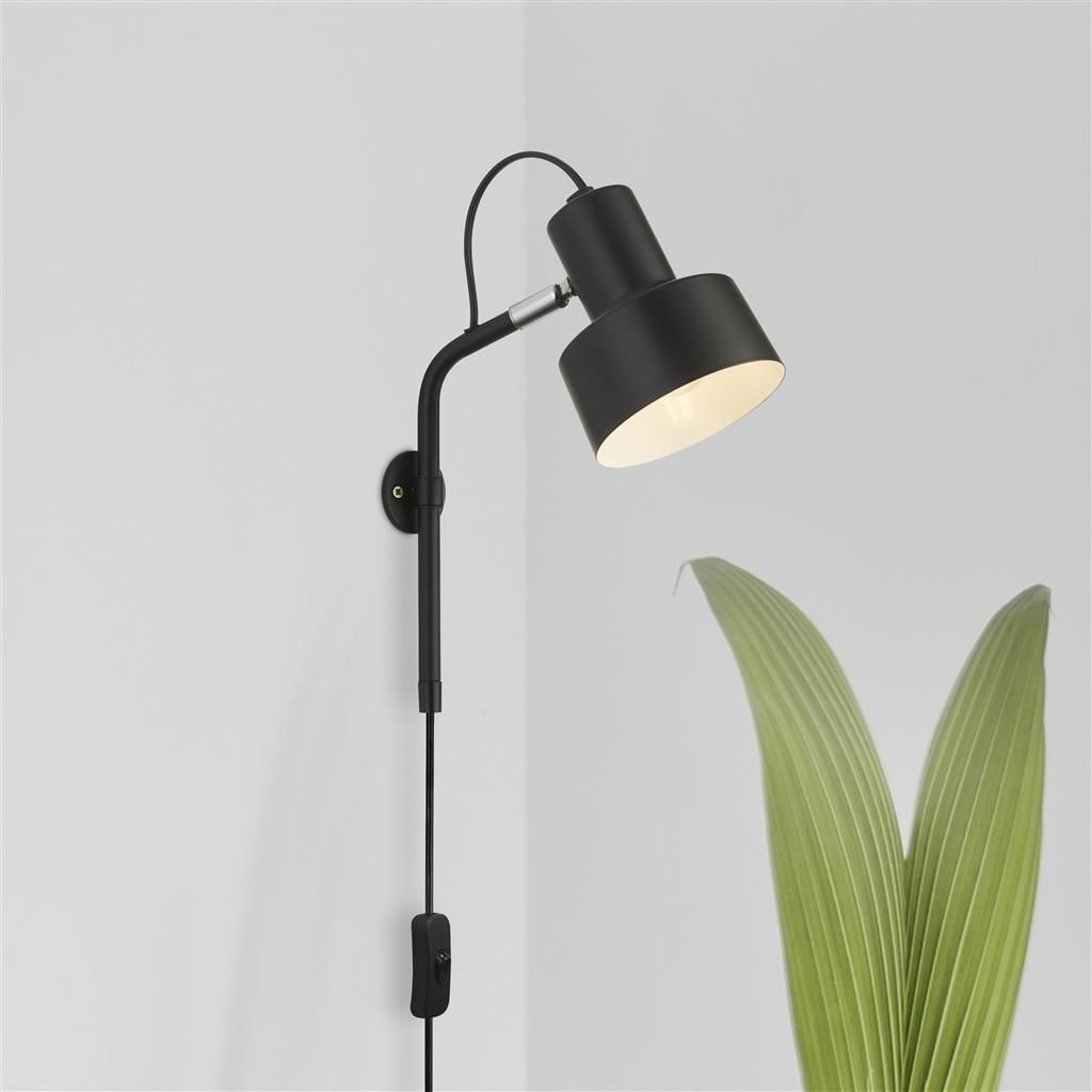 Wandlamp EU60228BK Conical B11 x D11 cm