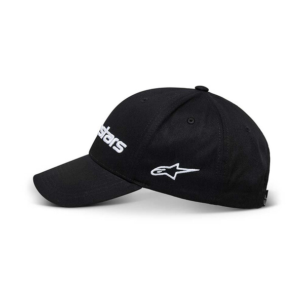 Alpinestars - Casquette Linear Wordmark 2.0 Noir / Blanc