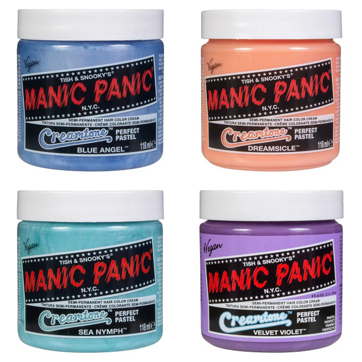 Colorations Semi-Permanentes Pastel Creamtones 118ml