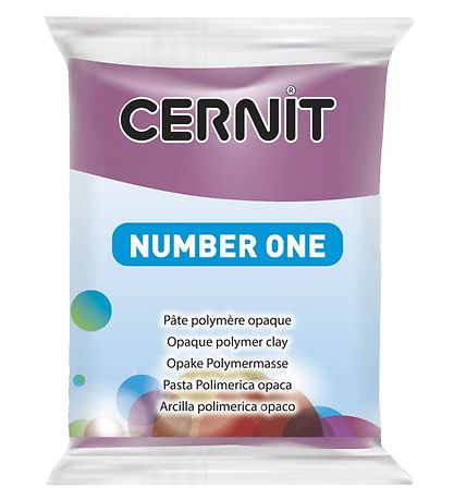 Cernit Polymer Ton - Number One - Helles Lila