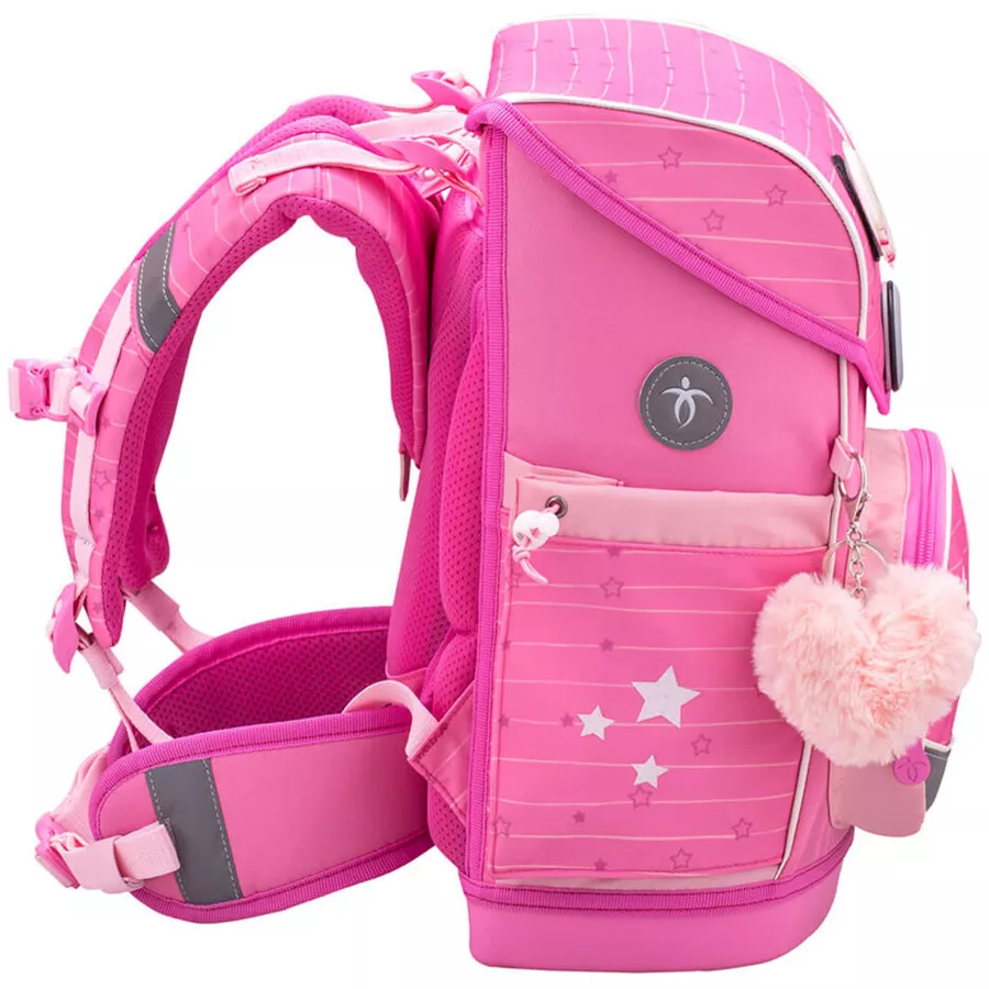 Belmil Schulranzen Premium Compact Plus Set 5-teilig Candy