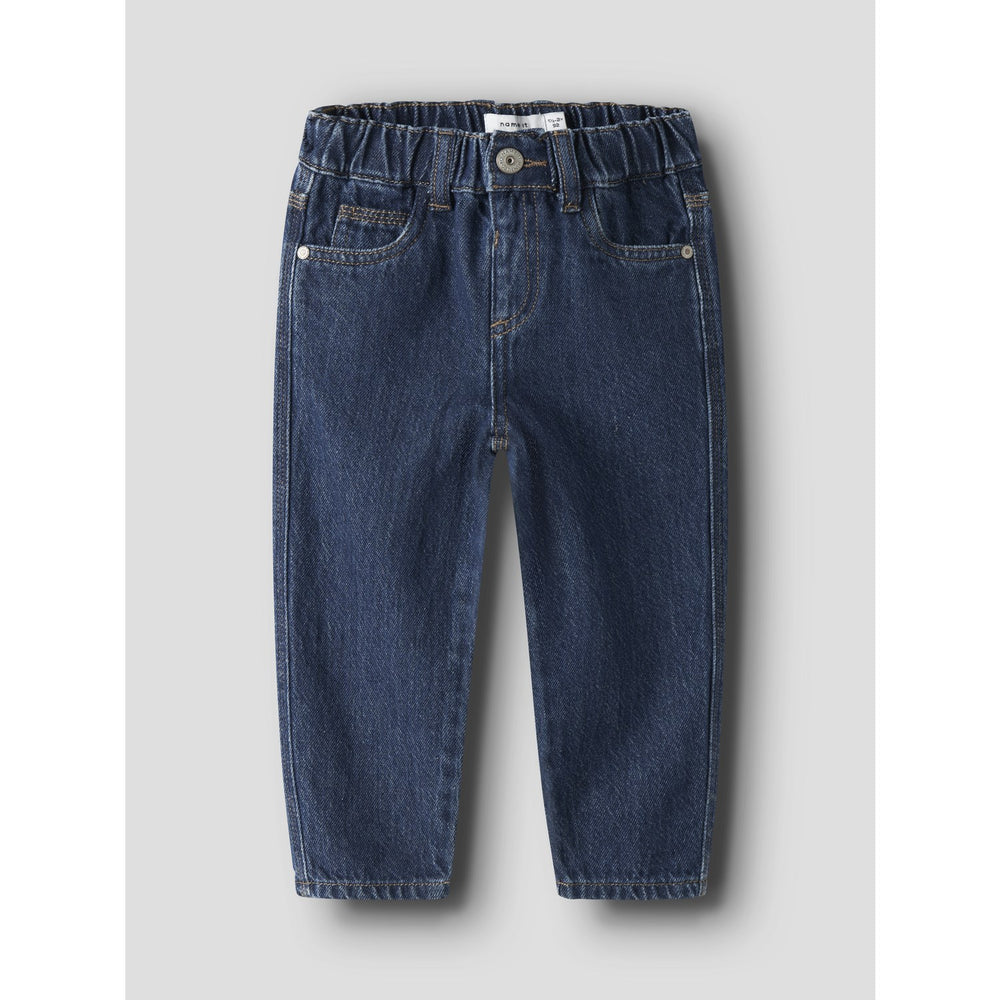 Køb Name It Dark Blue Denim Nmmsilas Tapered Jeans 1570-Av O