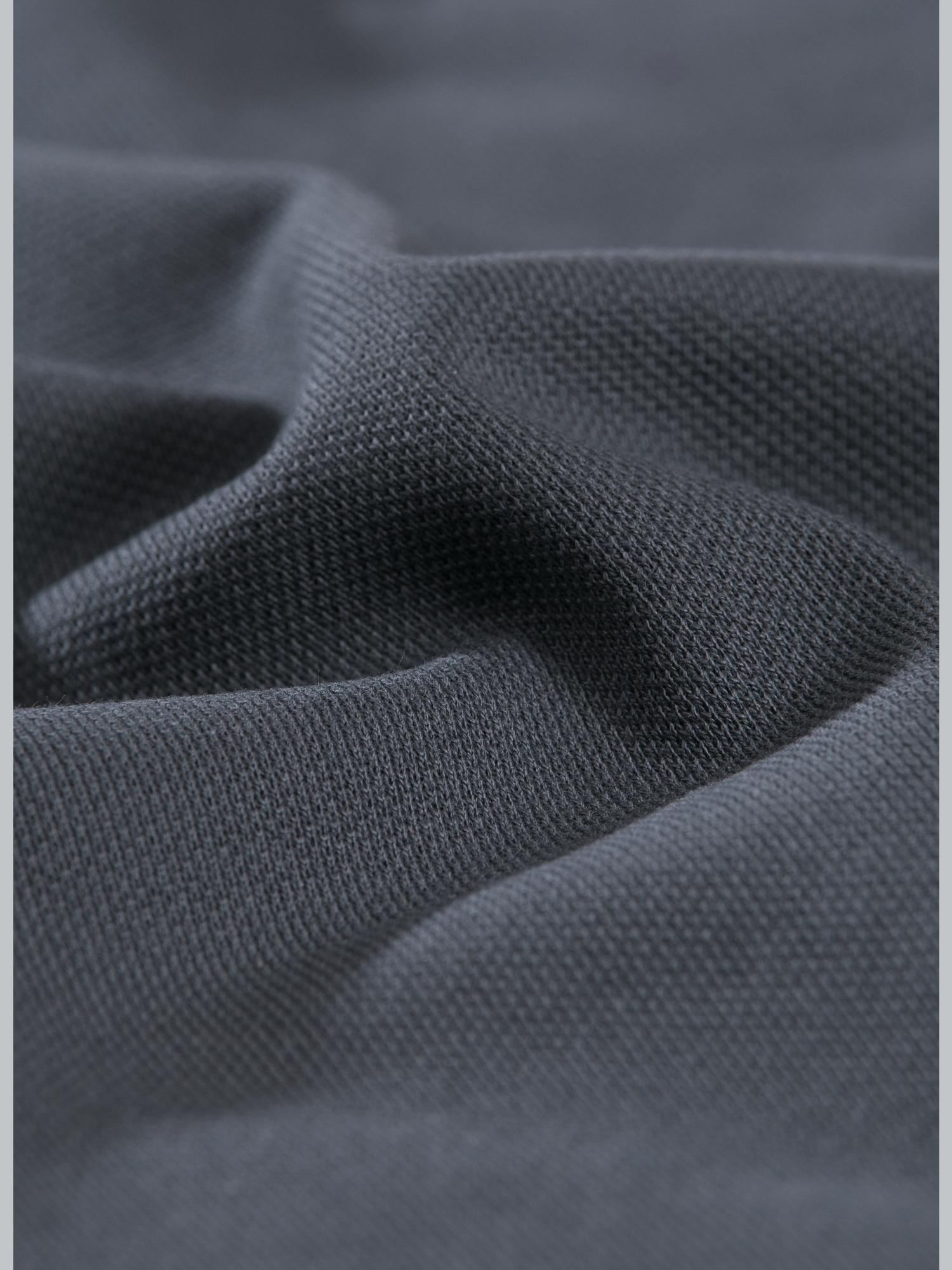 Poloshirt DELUXE Piqué Anthrazit