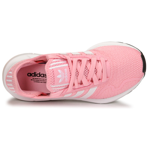 adidas Originals - SWIFT RUN X J - Rose / Blanc