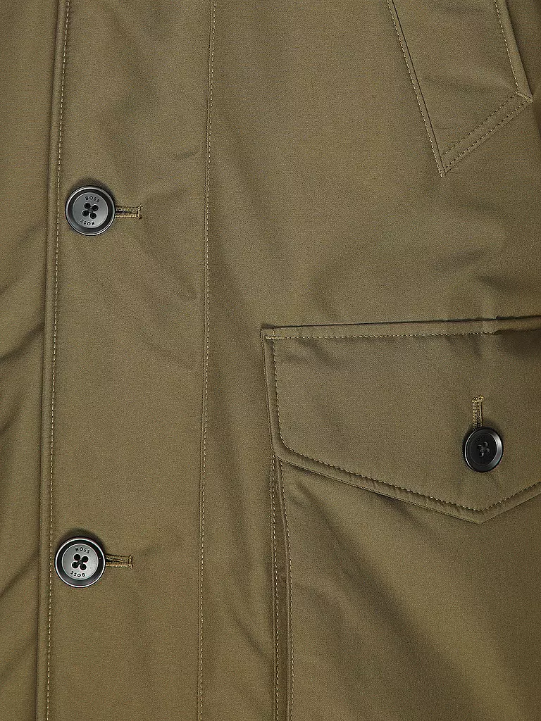 BOSS Parka OSIASS olive