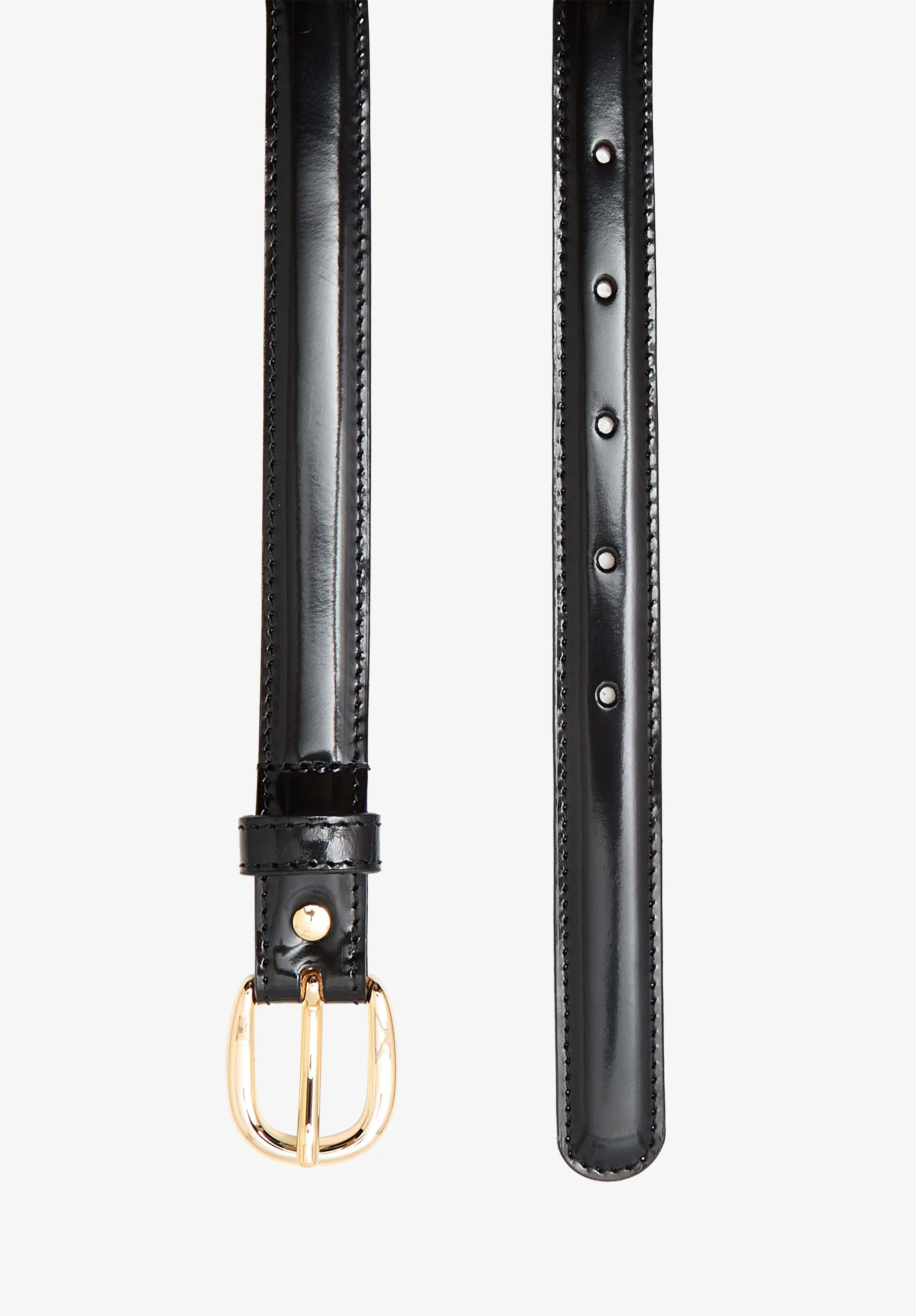 Ceinture Rosette - Noir