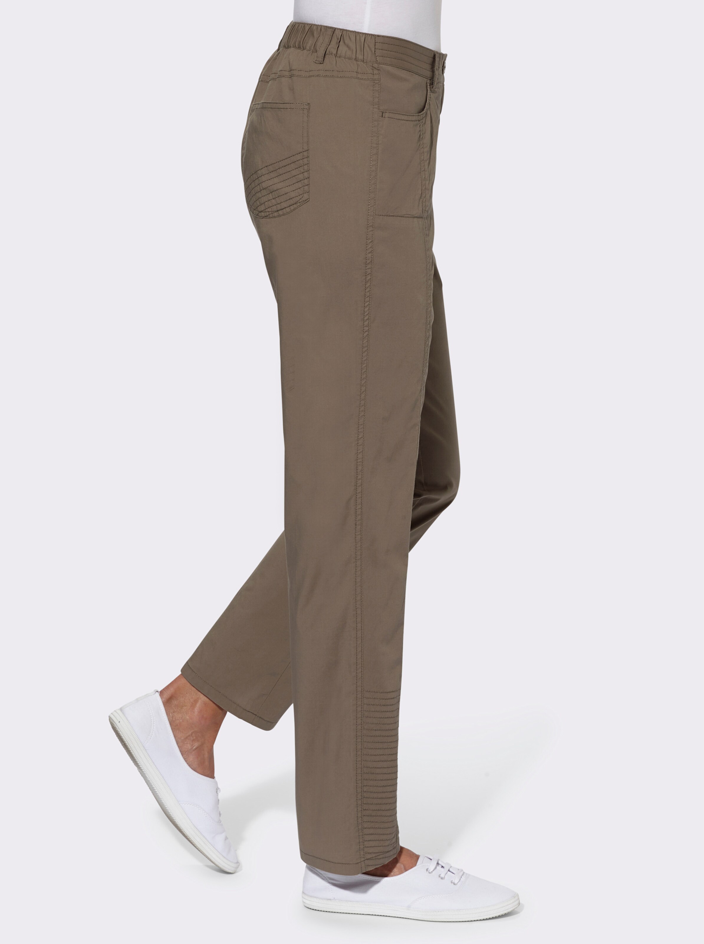 Stretch-Hose mit rückwärtigem Dehnbund