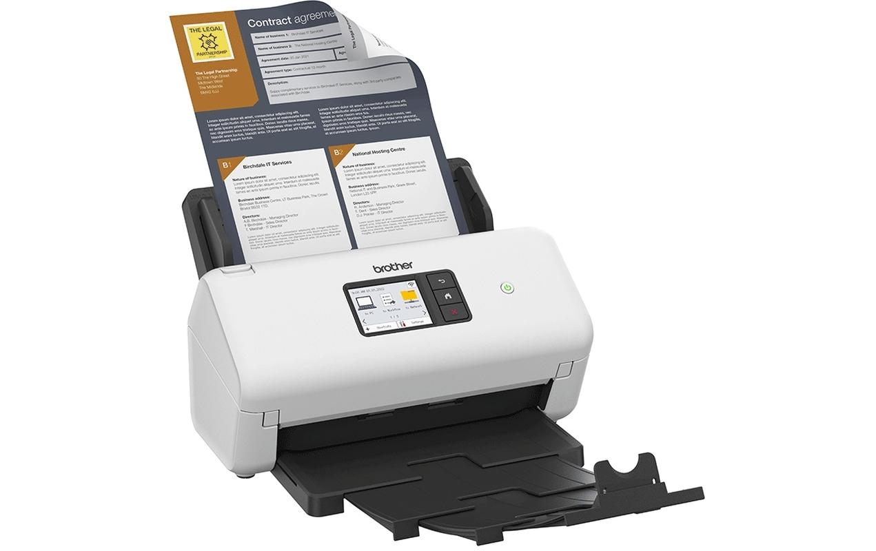 Dokumentenscanner ADS-4500W<br>Professioneller Dokumentenscanner mit LAN und WLAN