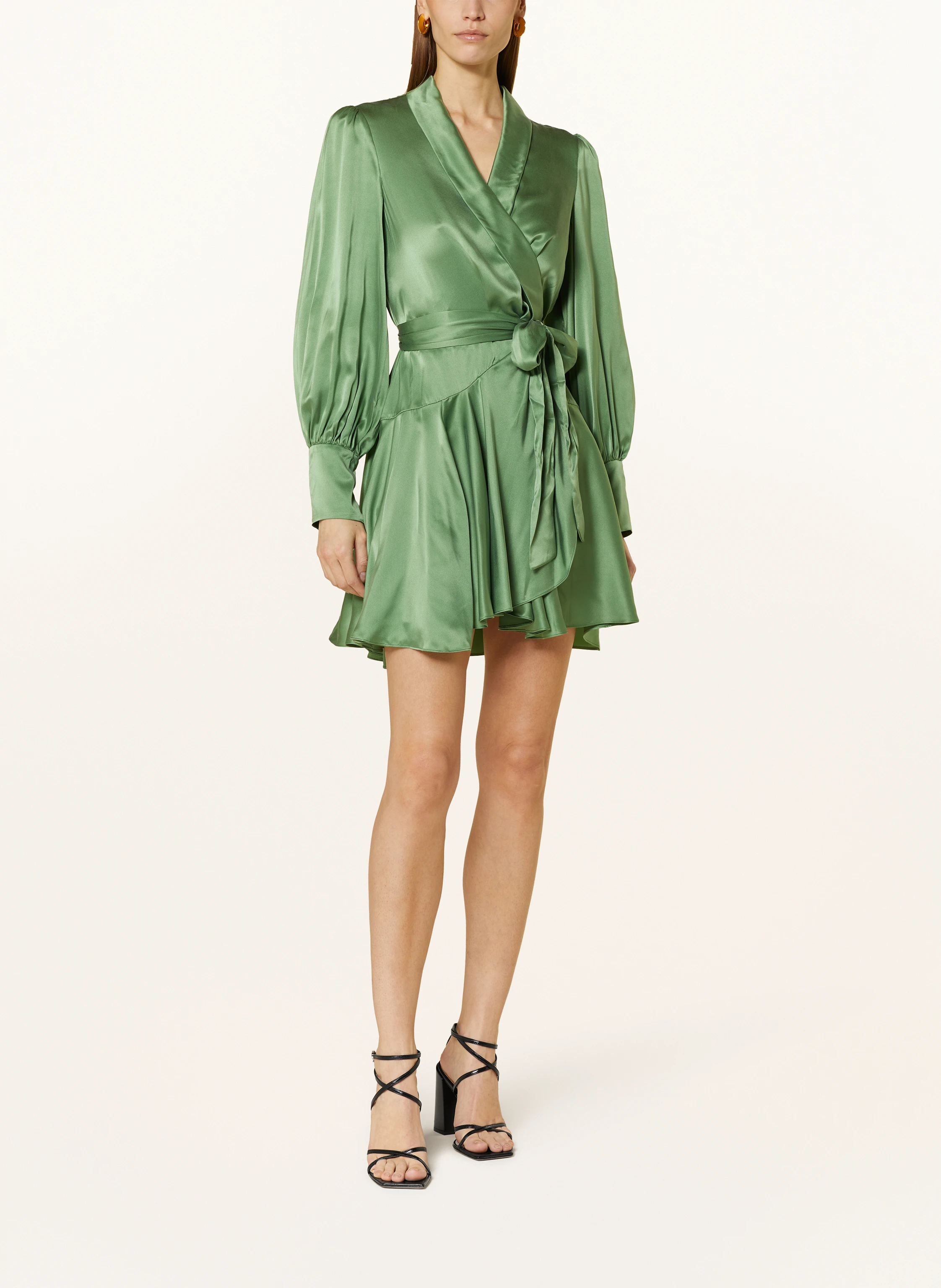 ZIMMERMANN Wickelkleid aus Seide