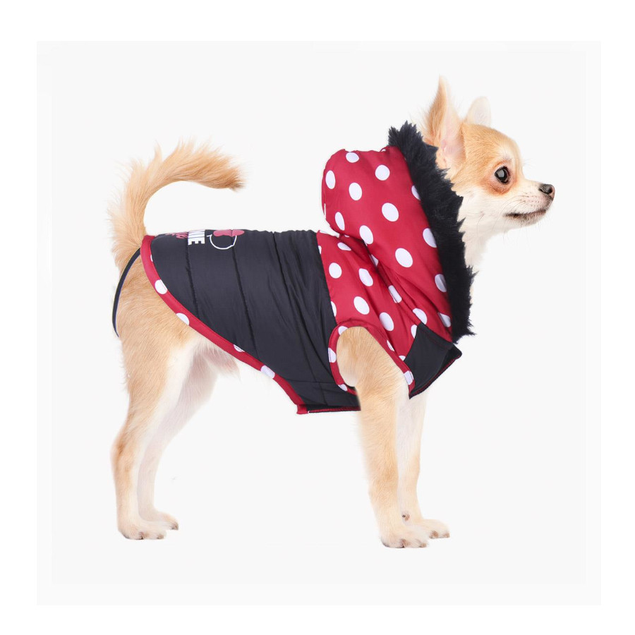 Casaco acolchoado da Minnie Mouse da Disney para cães