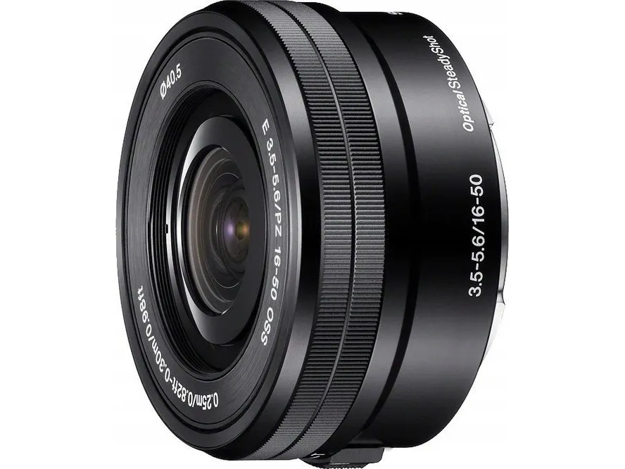 Sony SELP1650 - Zoomobjektiv - 16 mm - 50 mm - f/3.5-5.6 PZ OSS - Sony E-mount - for Cinema Line; a VLOGCAM; a1; a1 II; a6700; a7 IV; a7C; a7C II; a7CR; a7R V; a7s III; a9 III