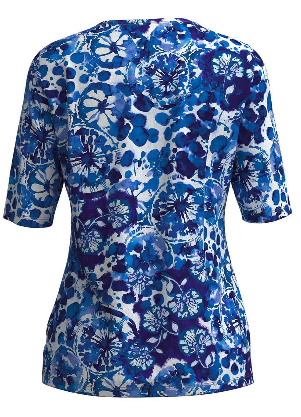 Shirt mit floralem Dessin