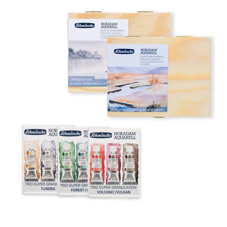 Schmincke Aquarellf. Horadam Super Granulation Set
