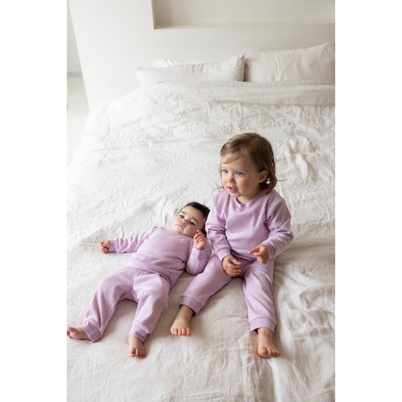 Feetje Wafelpyjama lila