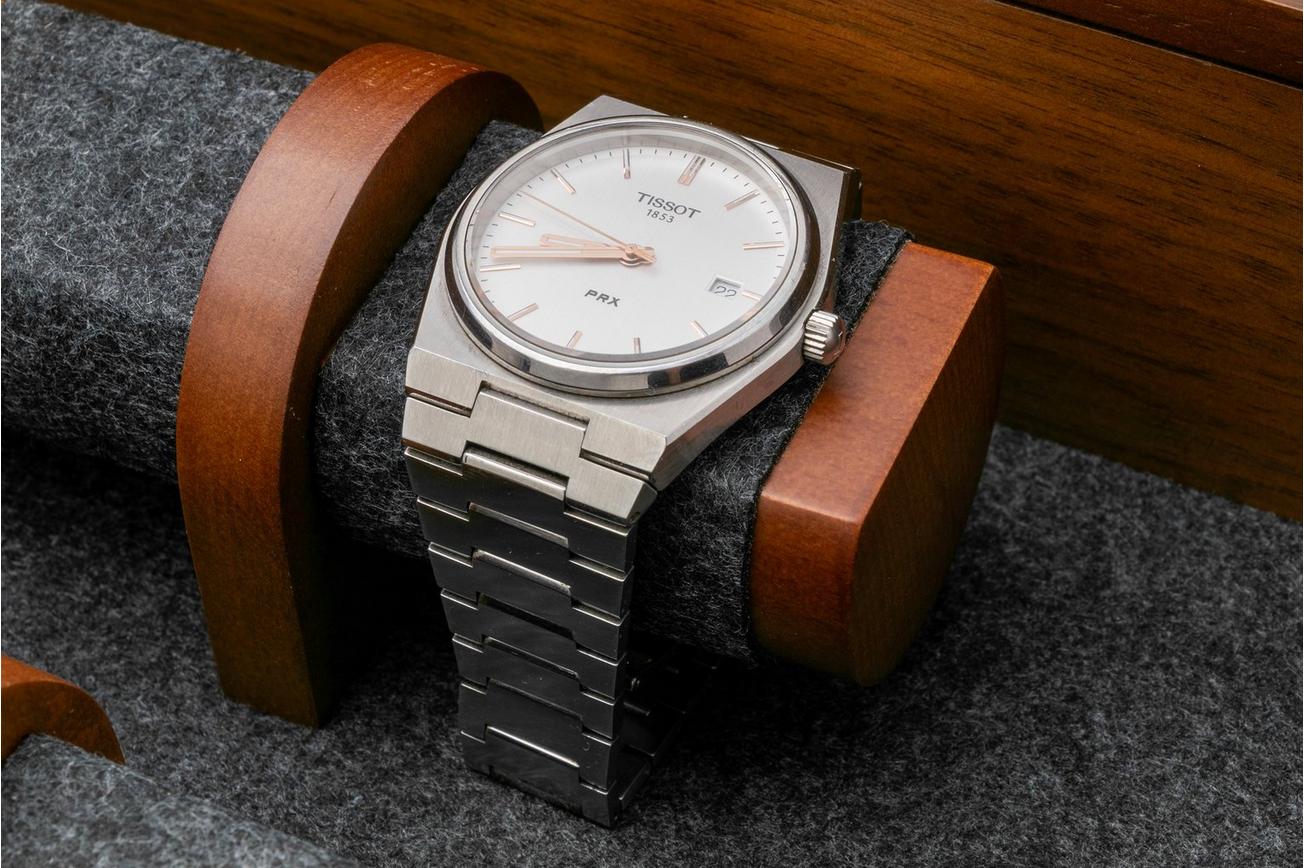Holme & Hadfield Legacy Watch Display Case LGP-WT-978-1 Walnut, horloge display voor 17 stuks