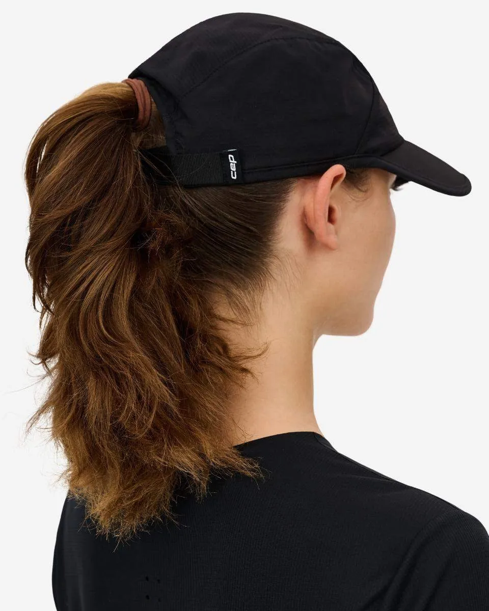 CEP Run Foldable Cap Black