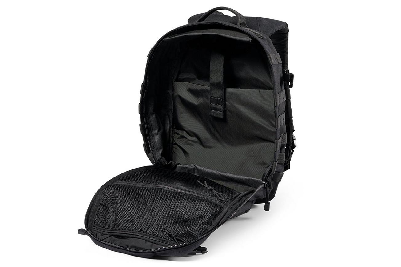 5.11 Rush 12 2.0 Backpack, zwart, rugzak met MOLLE-web
