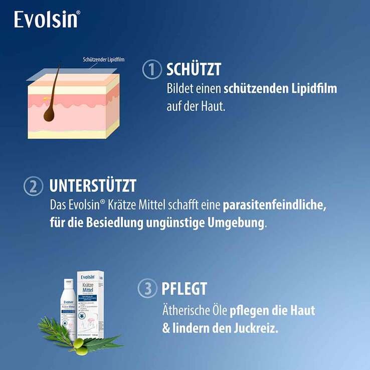 Evolsin® Krätze Mittel Emulsion, 150 ml