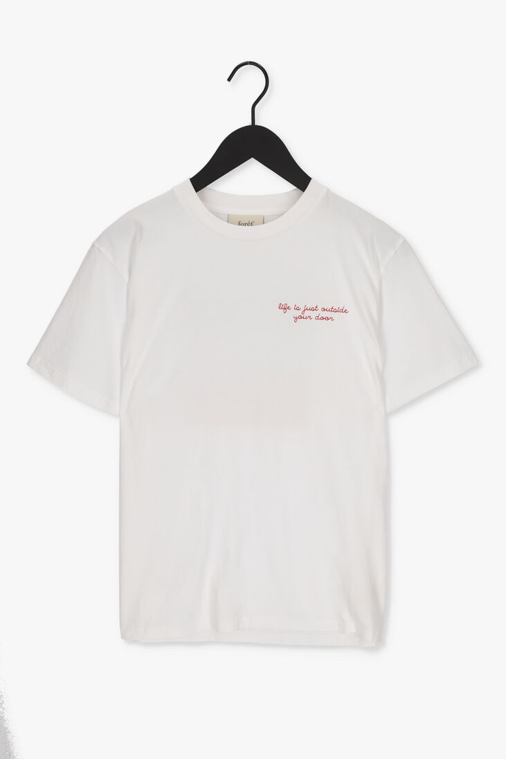 FOR\u00C9T witte for&eacute;t t-shirt wave t-shirt