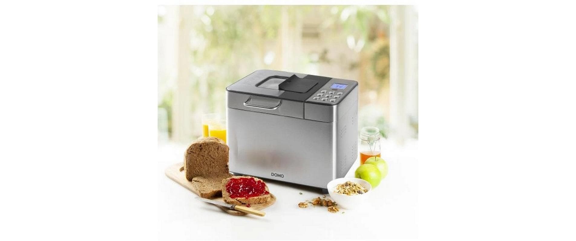 Domo Brotbackautomat »B3971 1000 g« 18 Programme 550 W