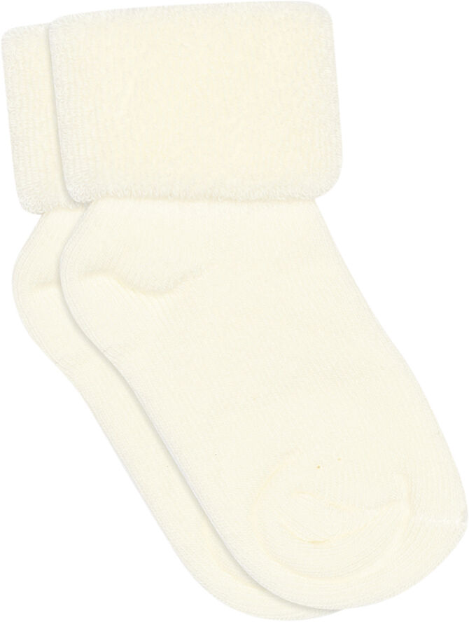 mpKids ANKLE PLAIN TERRY Råhvid