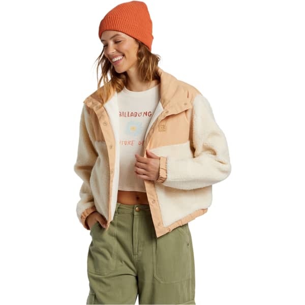 Veste polaire BILLABONG W LOST TRAILS WHITE CAP