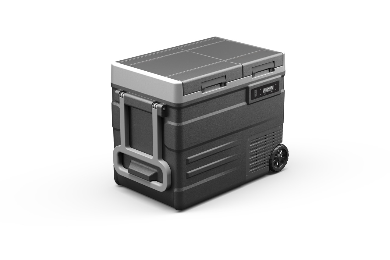 Steamy-E Dual Zone 55 elektrische koelbox op wielen