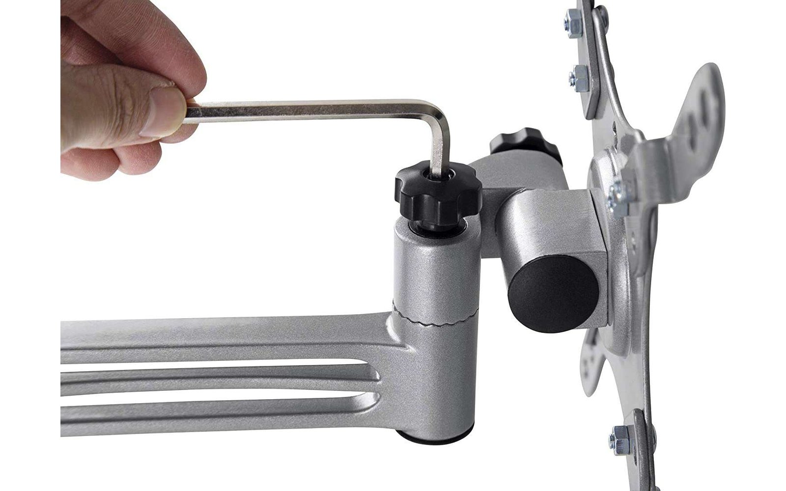 Schwaiger TV Wandhalter 33-109 cm 3 Gelenke silber