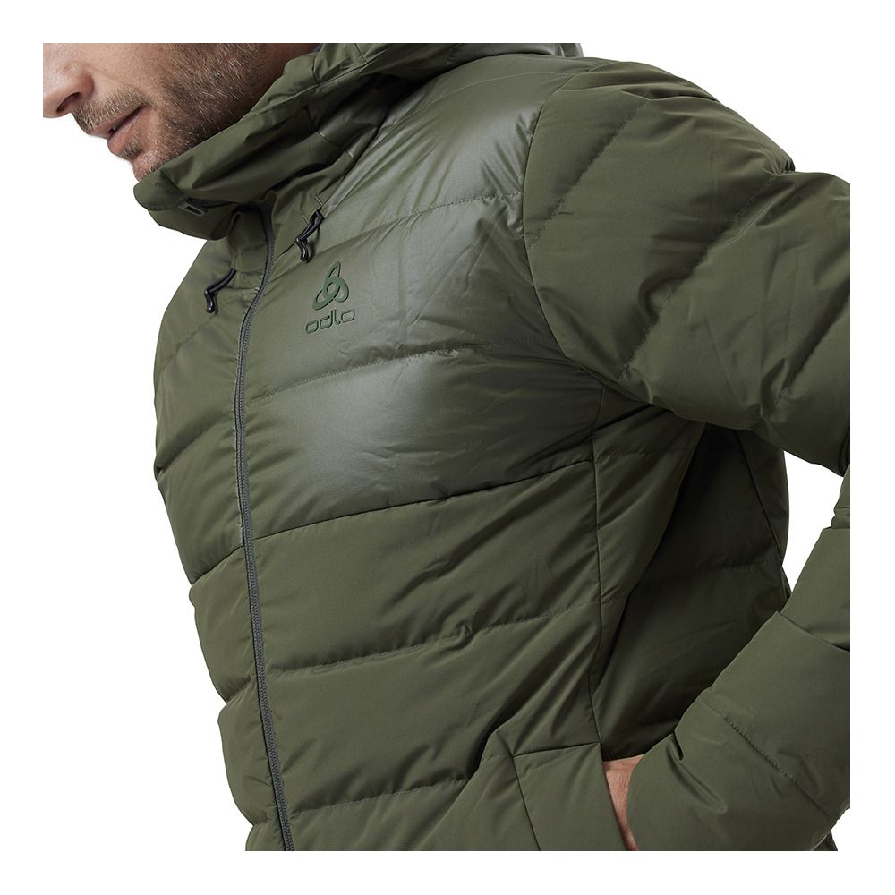 Odlo SEVERIN N-THERMIC HOODED - Doudoune Homme deep depths