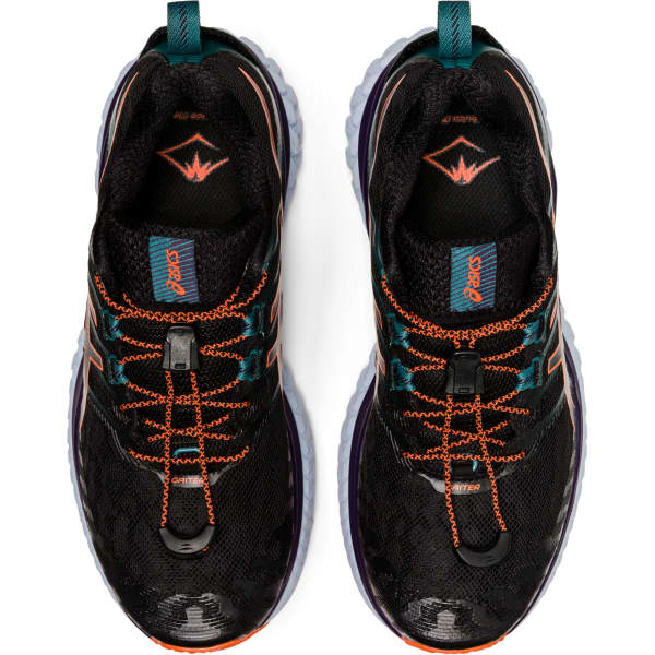 Chaussure trail ASICS TRABUCO MAX W BLACK/NOVA ORANGE