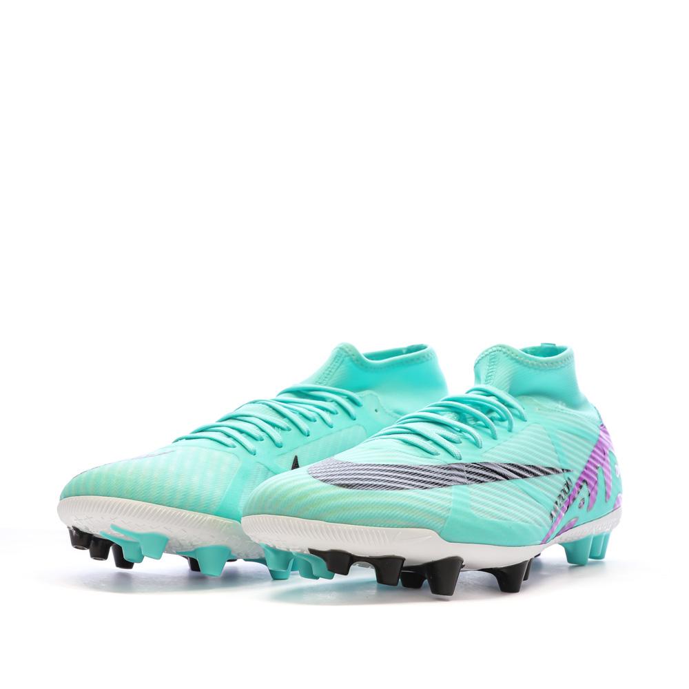 Nike Chaussures de foot Turquoise Homme Nike Zoom Superfly 9 Academy AG
