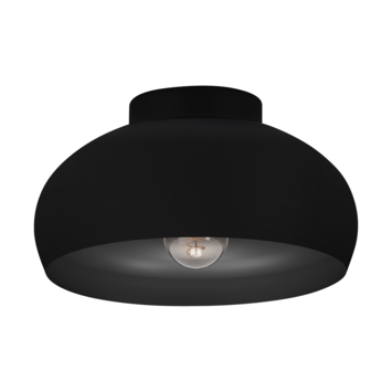 Eglo plafondlamp Mogano Ø 28 cm zwart