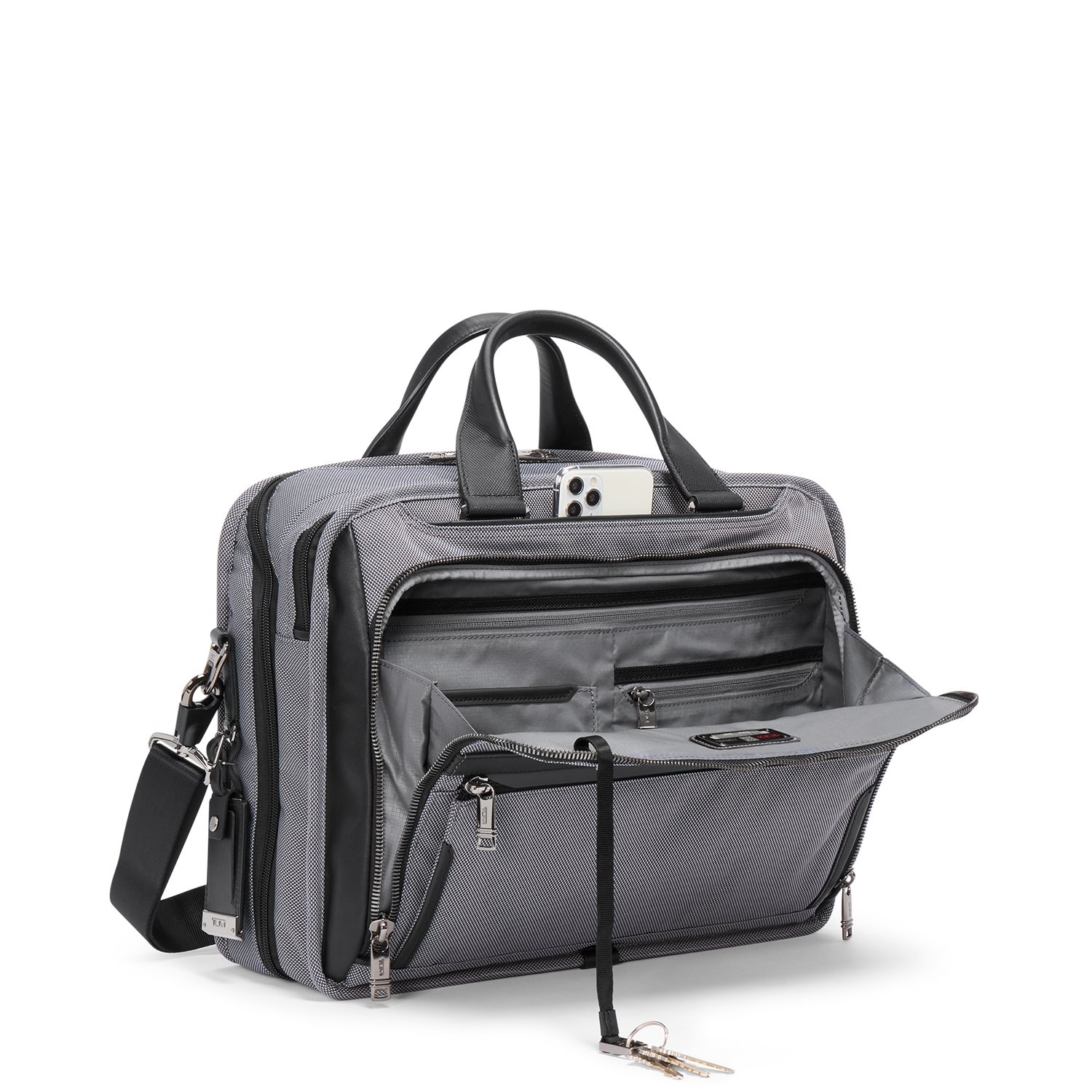 Tumi Alpha Organizer Brief meteor grey