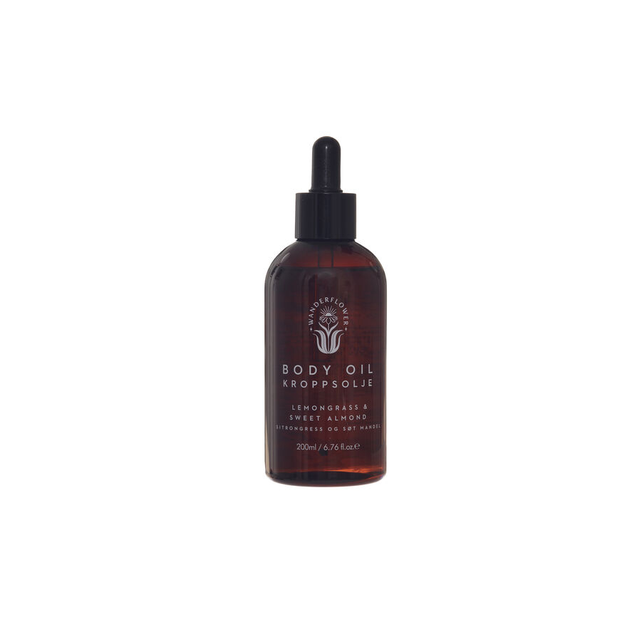 Wanderflower Shower Rituals sitrongress og søt mandel 3 x 200 ml